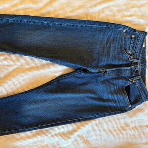 Levi’s - 501 cropped straight leg - never worn